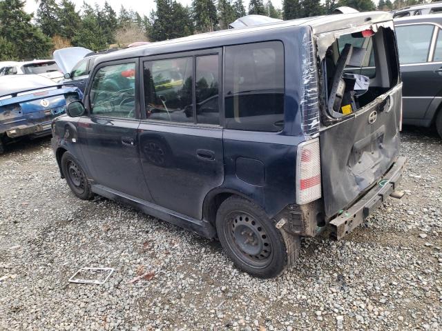 JTLKT324764111734 - 2006 TOYOTA SCION XB BLUE photo 2