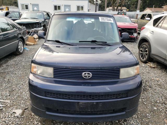 JTLKT324764111734 - 2006 TOYOTA SCION XB BLUE photo 5