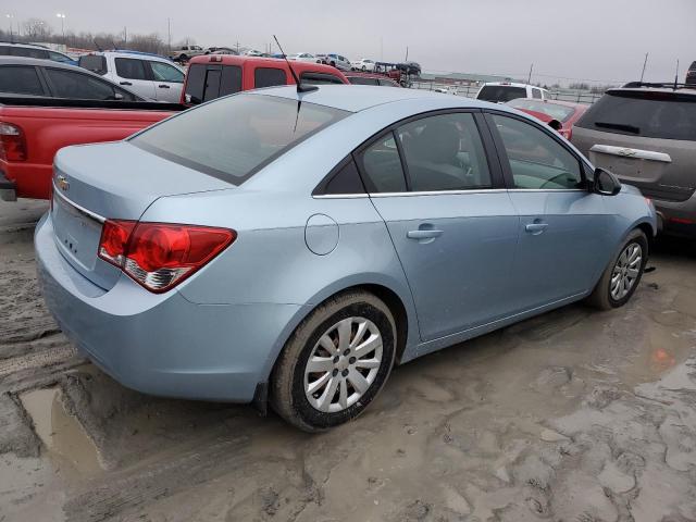 1G1PC5SH5B7285979 - 2011 CHEVROLET CRUZE LS BLUE photo 3