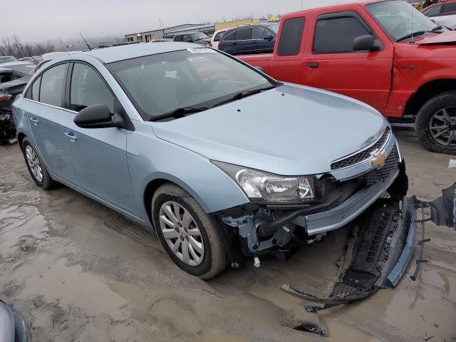 1G1PC5SH5B7285979 - 2011 CHEVROLET CRUZE LS BLUE photo 4