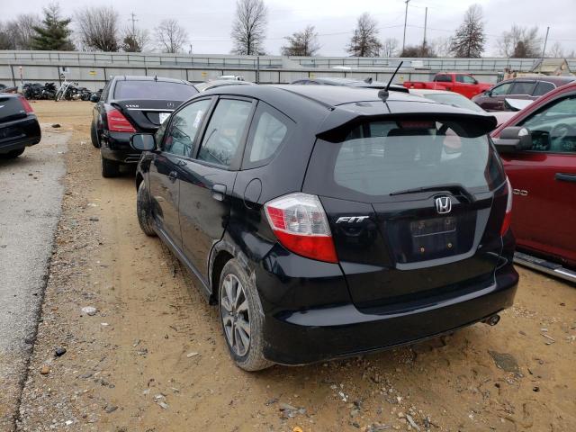 JHMGE8H59CC013040 - 2012 HONDA FIT SPORT BLACK photo 2