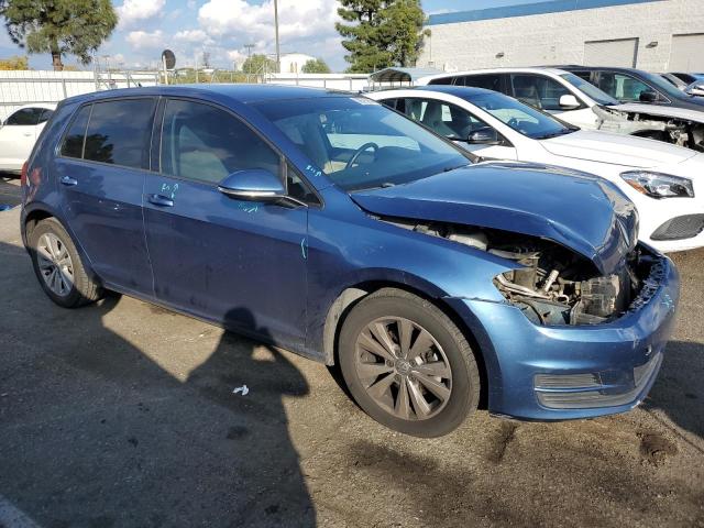 3VW2A7AU9FM018015 - 2015 VOLKSWAGEN GOLF TDI BLUE photo 4