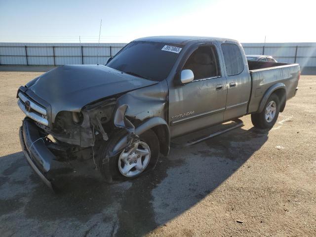 5TBRT34113S378129 - 2003 TOYOTA TUNDRA ACCESS CAB SR5 GRAY photo 1