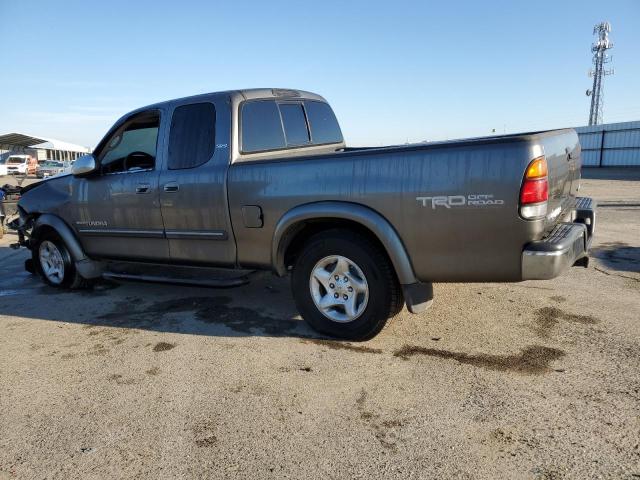 5TBRT34113S378129 - 2003 TOYOTA TUNDRA ACCESS CAB SR5 GRAY photo 2