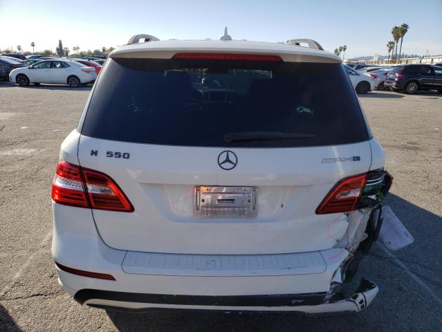 4JGDA5HB0CA016176 - 2012 MERCEDES-BENZ ML 350 4MATIC WHITE photo 6