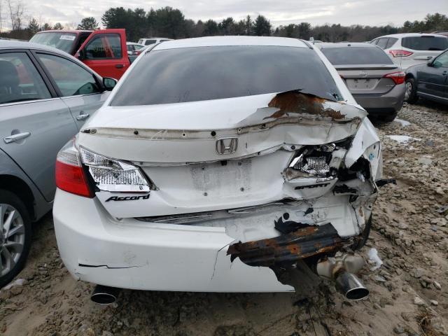 1HGCR2F56FA005662 - 2015 HONDA ACCORD SPORT WHITE photo 6