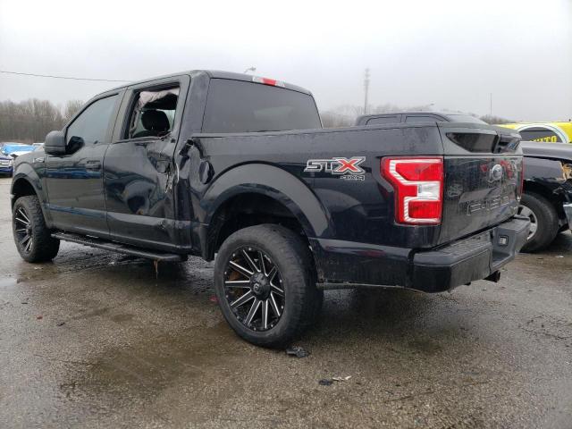1FTEW1EP2JKF26376 - 2018 FORD F150 SUPERCREW BLACK photo 2