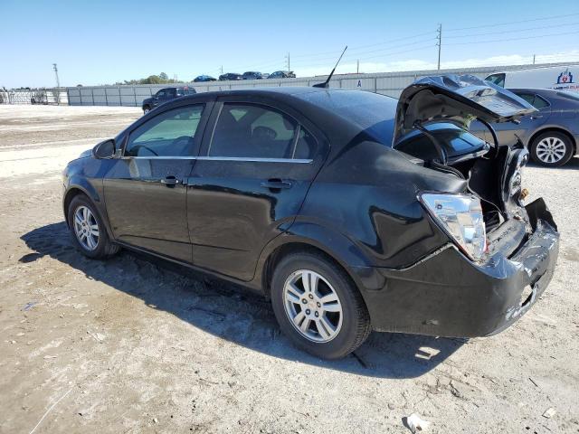 1G1JC5SH3C4151125 - 2012 CHEVROLET SONIC LT BLACK photo 2