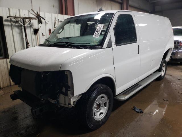 1GCWGAFP1N1257184 - 2022 CHEVROLET EXPRESS G2 WHITE photo 1