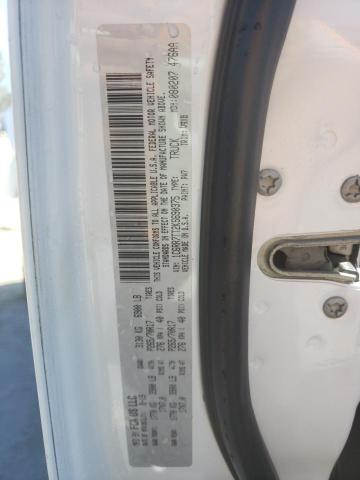 1C6RR7TT2KS690375 - 2019 RAM 1500 CLASS SLT თეთრი ფოტო 12