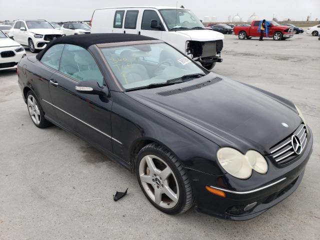 WDBTK75G15T035141 - 2005 MERCEDES-BENZ CLK 500 BLACK photo 4