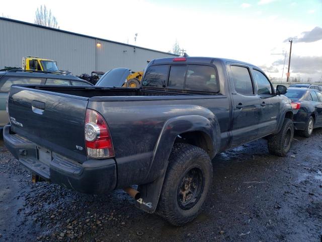 3TMMU4FN7FM081908 - 2015 TOYOTA TACOMA DOUBLE CAB LONG BED GRAY photo 3