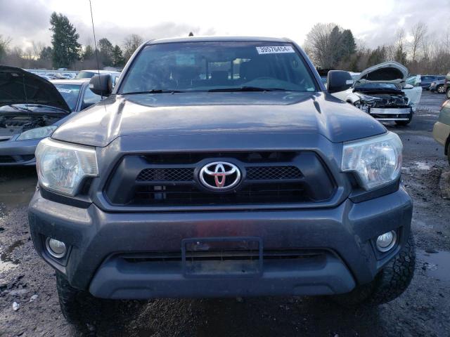 3TMMU4FN7FM081908 - 2015 TOYOTA TACOMA DOUBLE CAB LONG BED GRAY photo 5