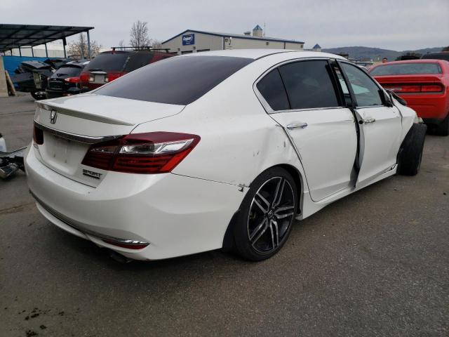 1HGCR2F17HA060069 - 2017 HONDA ACCORD SPORT SPECIAL EDITION WHITE photo 3