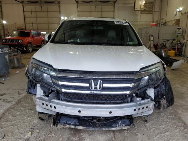 5FNYF6H82GB097714 - 2016 HONDA PILOT EXL WHITE photo 5