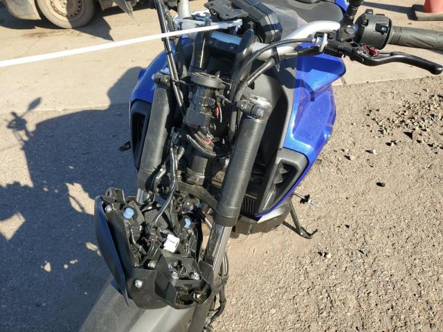 JYARM32E9NA004437 - 2022 YAMAHA MT07 BLUE photo 9