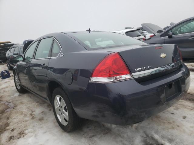 2G1WB58K589146282 - 2008 CHEVROLET IMPALA LS GRAY photo 2