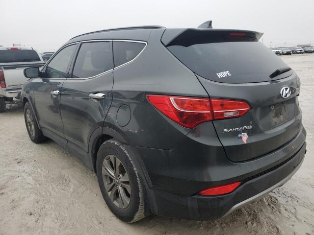 5XYZU3LB4EG133405 - 2014 HYUNDAI SANTA FE S BLACK photo 2