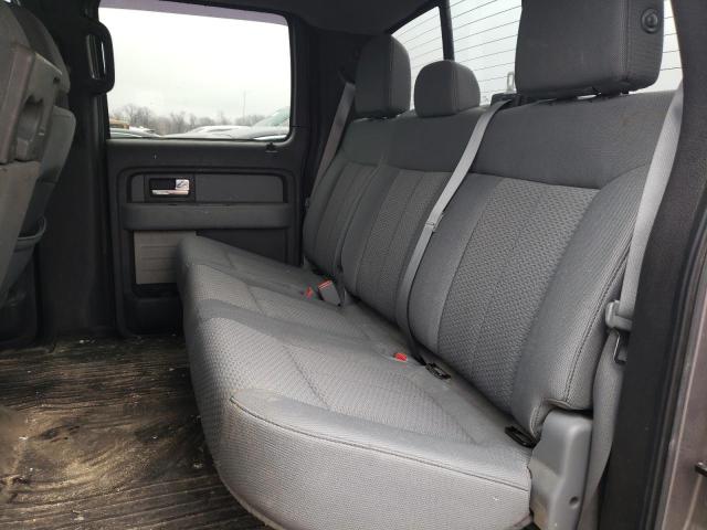 1FTFW1ET9DKF65777 - 2013 FORD F150 SUPERCREW GRAY photo 10