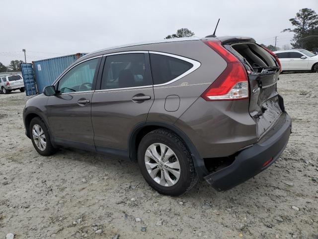 2HKRM3H73EH521853 - 2014 HONDA CR-V EXL GRAY photo 2