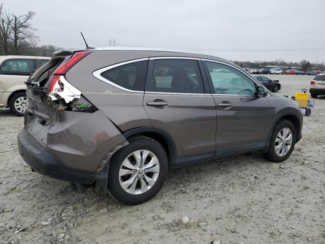 2HKRM3H73EH521853 - 2014 HONDA CR-V EXL GRAY photo 3