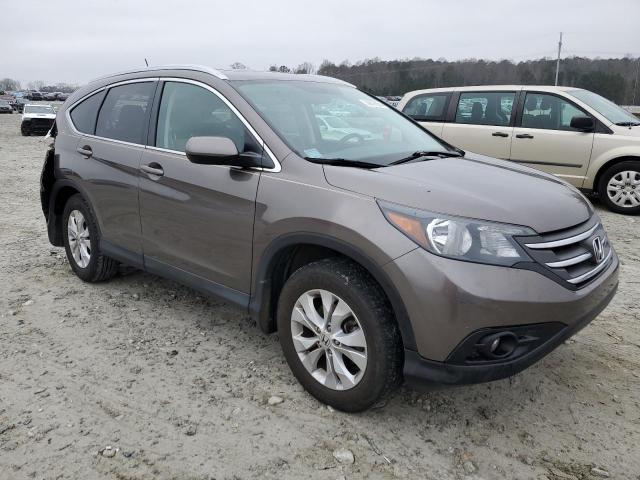 2HKRM3H73EH521853 - 2014 HONDA CR-V EXL GRAY photo 4