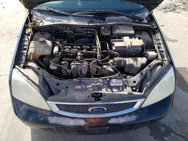 1FAFP31N36W222822 - 2006 FORD FOCUS ZX3 BLACK photo 11