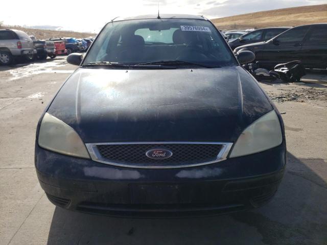 1FAFP31N36W222822 - 2006 FORD FOCUS ZX3 BLACK photo 5