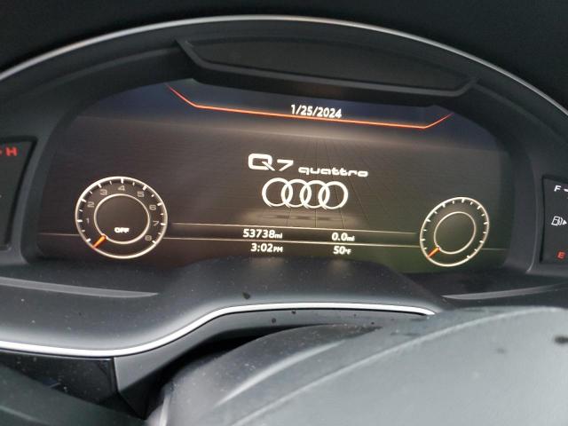 WA1VAAF77KD039817 - 2019 AUDI Q7 PRESTIGE BLACK photo 9