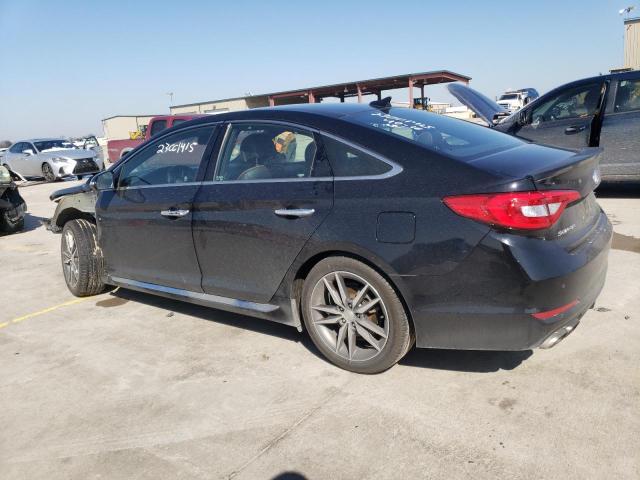 5NPE34AB1FH092557 - 2015 HYUNDAI SONATA SPORT BLACK photo 2