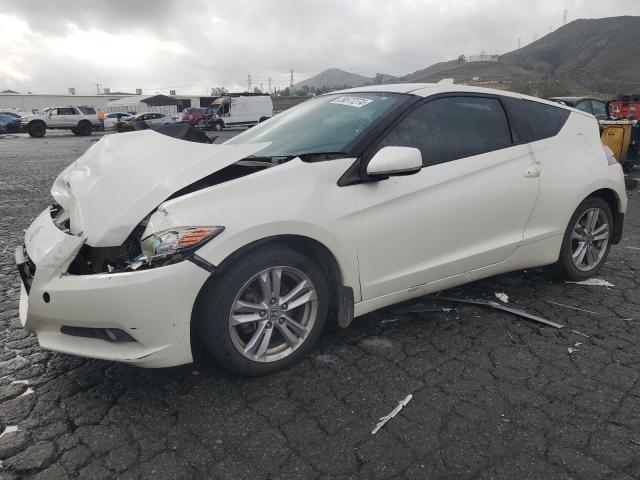 JHMZF1D65BS011107 - 2011 HONDA CR-Z EX WHITE photo 1