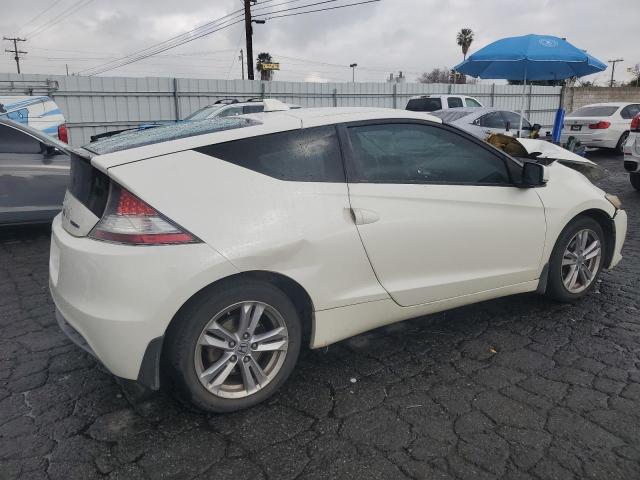 JHMZF1D65BS011107 - 2011 HONDA CR-Z EX WHITE photo 3