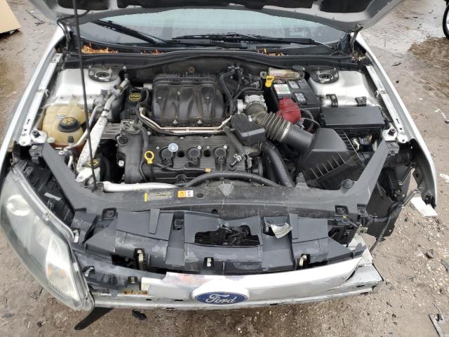 3FAHP0JG4CR449475 - 2012 FORD FUSION SEL SILVER photo 11