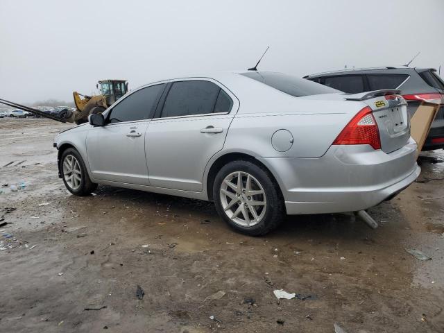 3FAHP0JG4CR449475 - 2012 FORD FUSION SEL SILVER photo 2