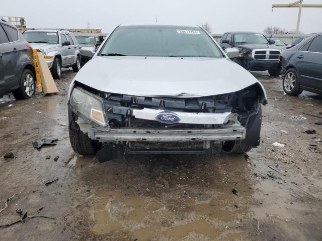 3FAHP0JG4CR449475 - 2012 FORD FUSION SEL SILVER photo 5