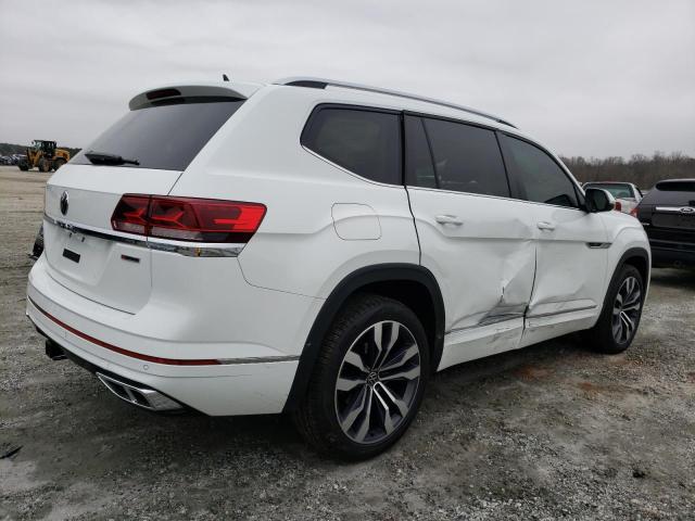 1V2SR2CA4MC549766 - 2021 VOLKSWAGEN ATLAS SEL R-LINE WHITE photo 3