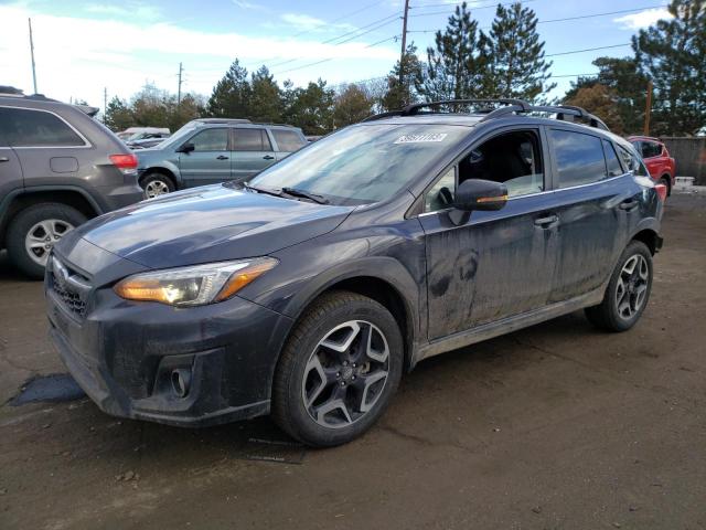 JF2GTAMC4KH218318 - 2019 SUBARU CROSSTREK LIMITED GRAY photo 1