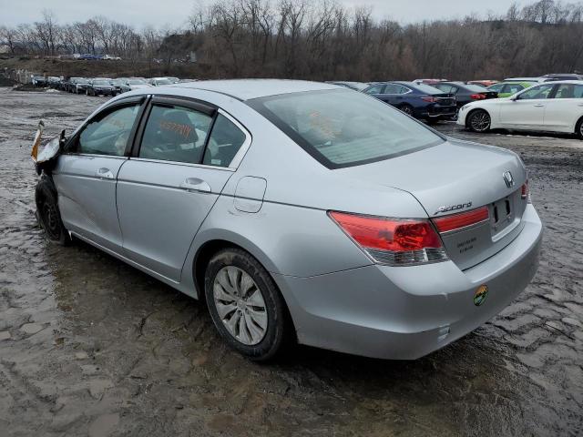 1HGCP2F36CA061276 - 2012 HONDA ACCORD LX SILVER photo 2