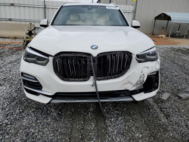 5UXCR4C04M9E30879 - 2021 BMW X5 SDRIVE 40I WHITE photo 5