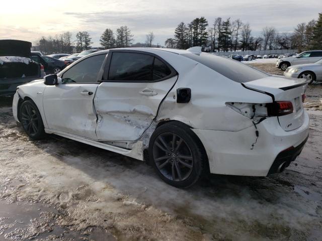 19UUB2F60JA011967 - 2018 ACURA TLX TECH+A WHITE photo 2