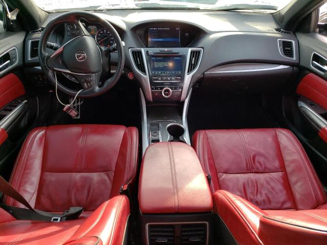 19UUB2F60JA011967 - 2018 ACURA TLX TECH+A WHITE photo 8