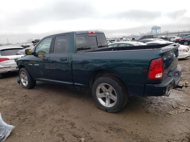 1D7RV1GT7BS552834 - 2011 DODGE RAM 1500 GREEN photo 2