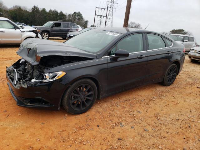 3FA6P0H73HR333012 - 2017 FORD FUSION SE BLACK photo 1