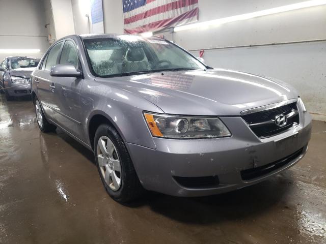 5NPET46C98H390827 - 2008 HYUNDAI SONATA GLS SILVER photo 4