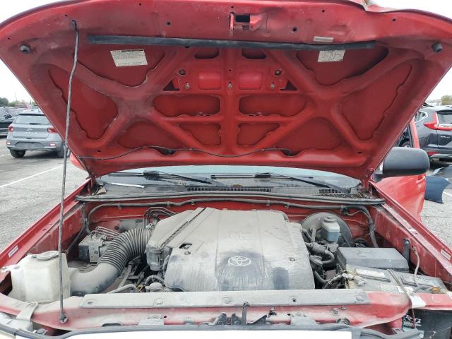 5TEJU62NX6Z195621 - 2006 TOYOTA TACOMA DOUBLE CAB PRERUNNER RED photo 11