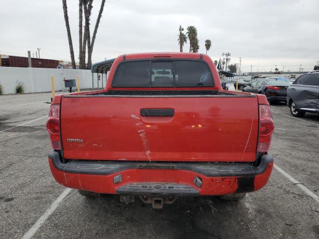 5TEJU62NX6Z195621 - 2006 TOYOTA TACOMA DOUBLE CAB PRERUNNER RED photo 6