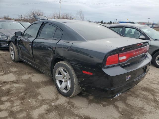 2C3CDXAT9DH667559 - 2013 DODGE CHARGER POLICE BLACK photo 2