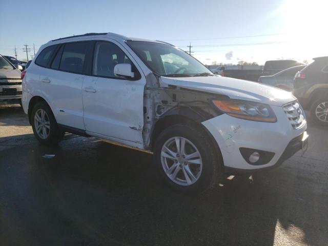 5NMSH4AG8AH404282 - 2010 HYUNDAI SANTA FE SE WHITE photo 4