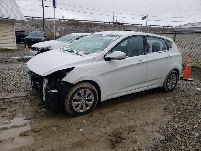 KMHCT5AEXGU295604 - 2016 HYUNDAI ACCENT SE WHITE photo 1