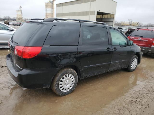 5TDZK23C69S243826 - 2009 TOYOTA SIENNA CE BLACK photo 3